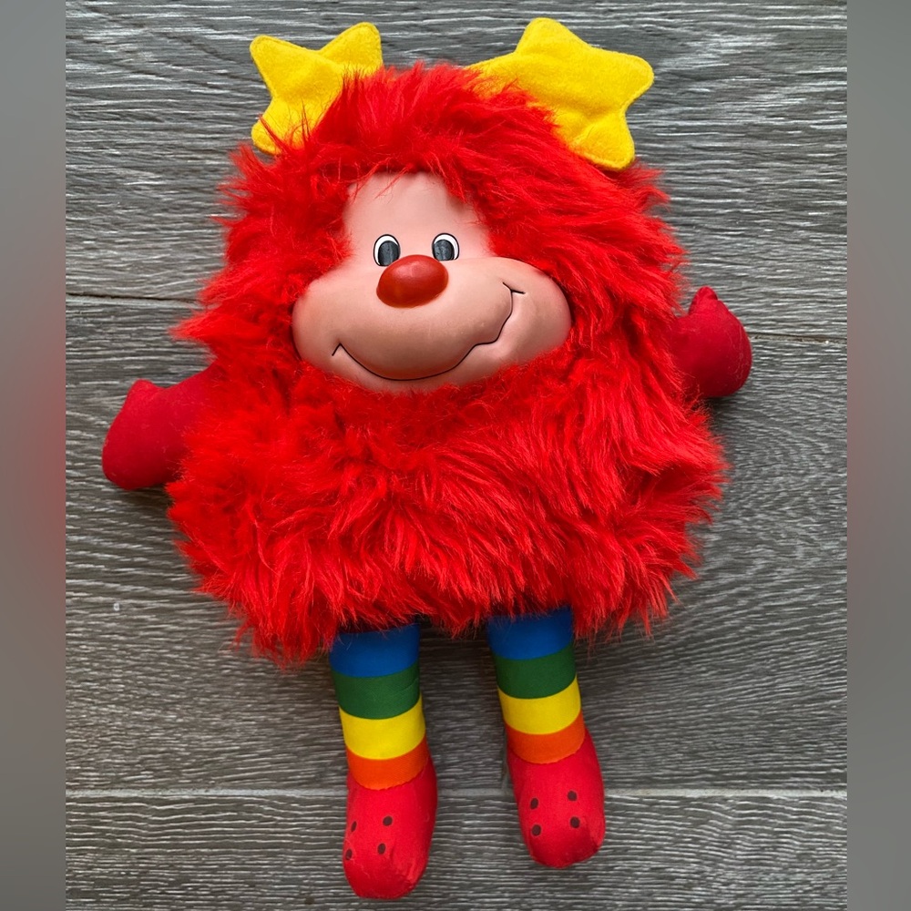 1983 Vintage Rainbow Brite 12” Romeo Sprite Plush Doll